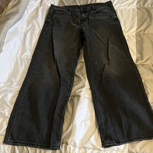 American Eagle Outfitters Black Bootcut Jeans